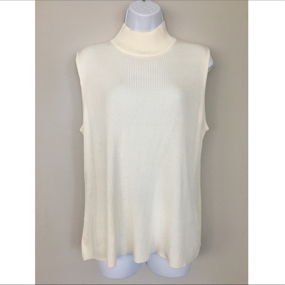 CROFT & BARROW Ribbed Mock Turtleneck